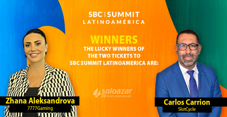 SBC Summit Latin America: Get to know the names of the winners of SoloAzar Draw!