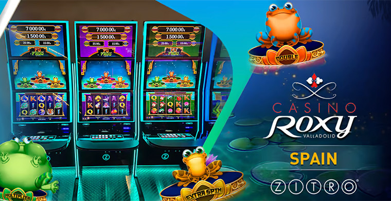 Zitro's Fu Frog debuts at Casino Roxy