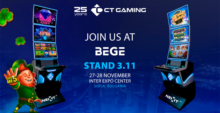 BEGE 2024: CT Gaming anunció su participación para exhibir sus principales productos y sistemas