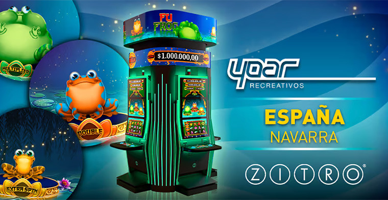 FU FROG ya está en las salas de Navarra Recreativos Yoar