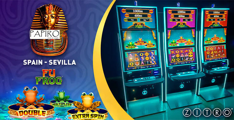 Sevilla: FU FROG arrives at Papiro gaming Hall