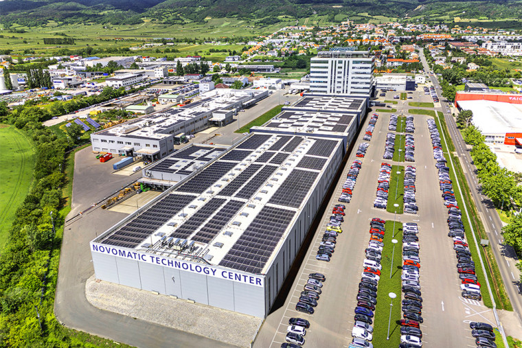 NOVOMATIC builds the Group’s largest photovoltaic system in Lower Austria