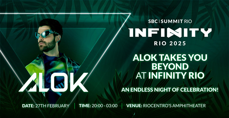 SBC Summit Rio to close with a Bang as DJ Megastar Alok Headlines INFINITY Rio