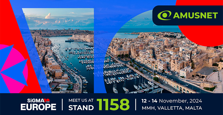 A Decade of SiGMA Еurope: Amusnet to Participate at the Premier Gaming Event in Malta