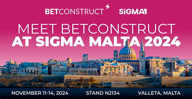 BetConstruct presentará soluciones de vanguardia en SiGMA Europe 2024 en Malta