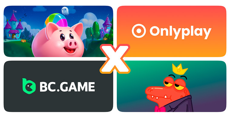 Asociación estrategica entre  Onlyplay y BC.Game