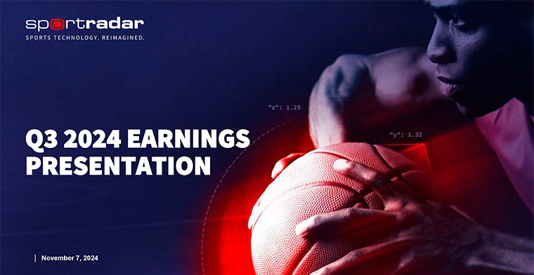 Resultados financieros: Sportradar anuncia el tercer trimestre de 2024 y aumenta las previsiones para todo el año
