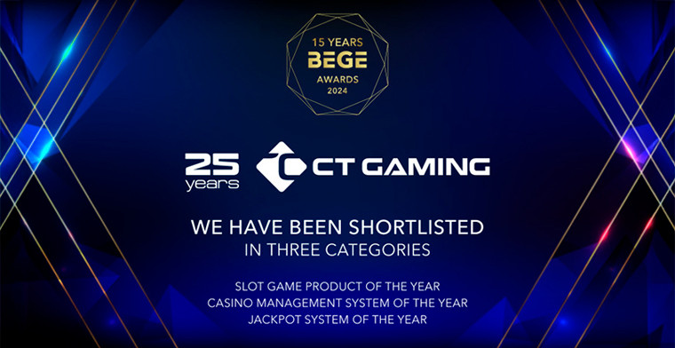 CT Gaming preseleccionado en tres categorías en los premios BEGE Awards 2024