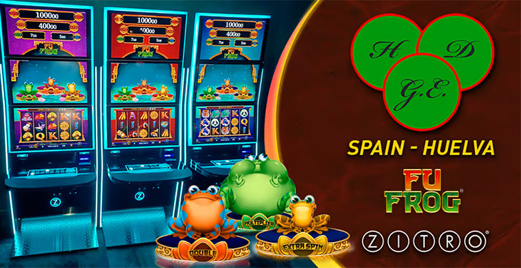 Zitro's Star Game, Fu Frog, arrives at Salón Alanis in Huelva