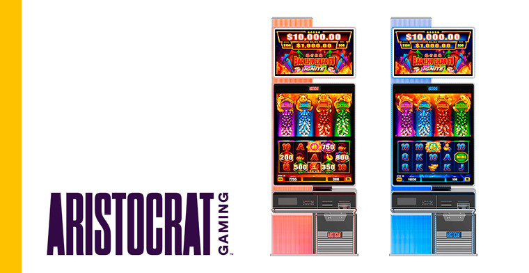 Aristocrat Gaming™ Class 3 Gaming Profile Bao Zhu Zhao Fu Ignite™ on The Baron Upright cabinet