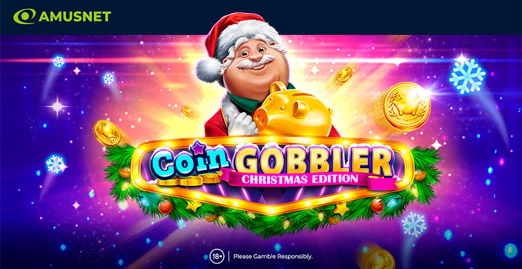 Amusnet Sets the Mood for the Winter Holiday Season with Coin Gobbler – Christmas Edition and Six More Christmas-Themed Slots
