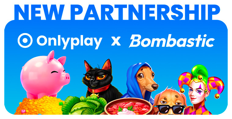 Onlyplay partners with Bombastic Casino