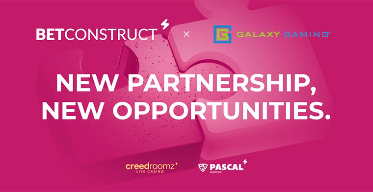 Galaxy Gaming® join forces  With BetConstruct