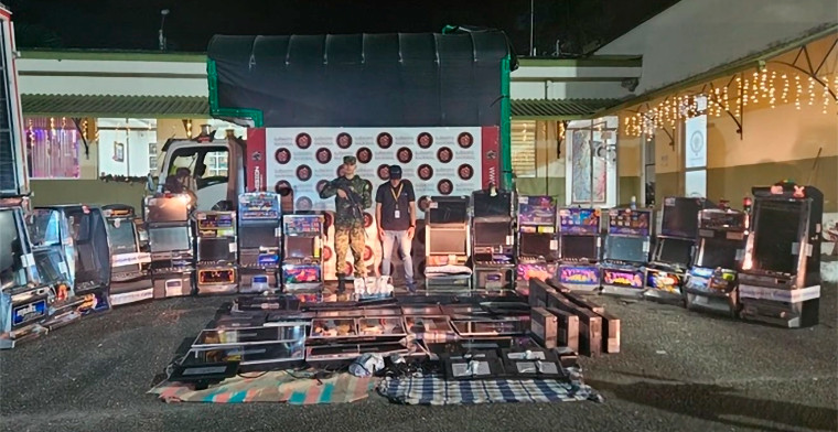 Juego ilegal en Colombia: Operativos de COLJUEGOS en Antioquia y Eje Cafetero para incautar elementos ilegales