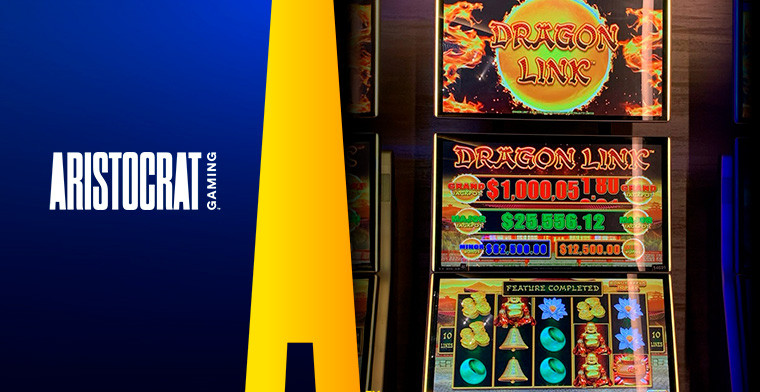 Lucky winner hits record jackpot of $ 2856,079 on Aristocrat Gaming's Dragon Link slot machine