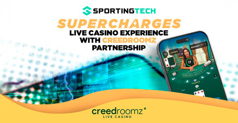 Sportingtech Supercharges Live Casino Experience with CreedRoomz Partnership