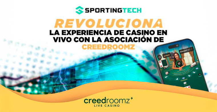 Sportingtech potencia la experiencia del casino en vivo con su asociación con CreedRoomz