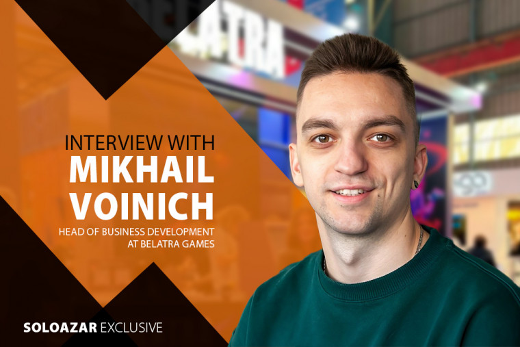 "SiGMA Europe serves as a bridge between industry professionals and creative minds" Mikhail Voinich of Belatra Games