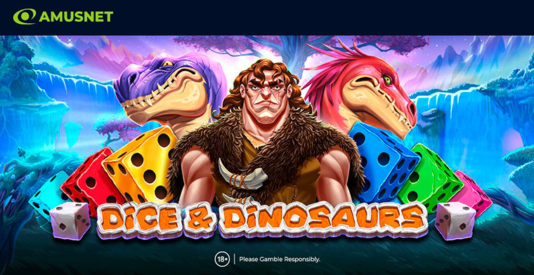 Con el nuevo Tragamonedas de Amusnet, Dice & Dinosaurs, Libera al explorador que llevas dentro