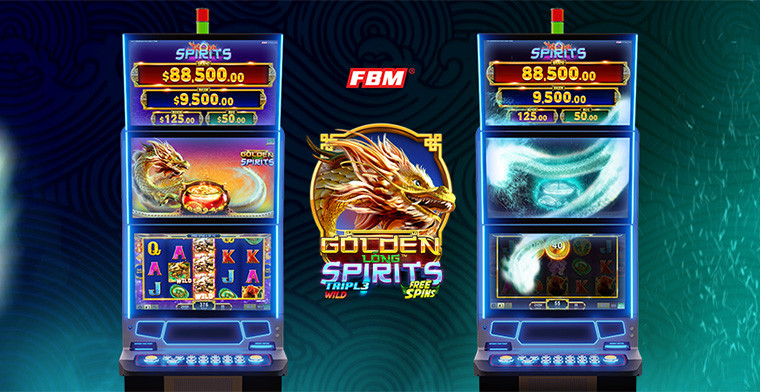 Nuevo juego de tragamonedas FBM's Golden Lóng™ Spirits: vuela con el Dragón y trae riqueza a tus jugadores