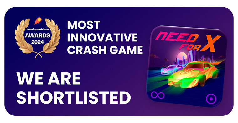 ¡“Need for X” de Onlyplay preseleccionado como juego de choque más innovador!