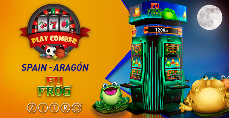 New gaming experience: Fu Frog new at Play Comber Gaming Venues in Aragón