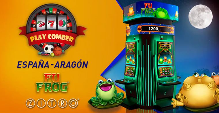 Nueva experiencia de juego: Fu Frog ya está presente en los salones Play Comber en Aragón