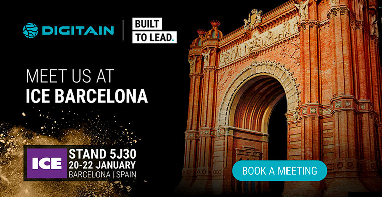 ICE Barcelona: Digitain to presents "BUILT TO LEAD", its new Slogan and Vision