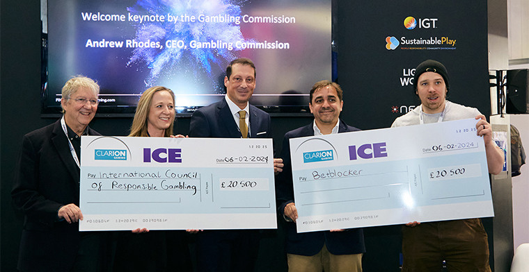 ICE Sustainable Gambling Zone to launch with €65,000 charity donation