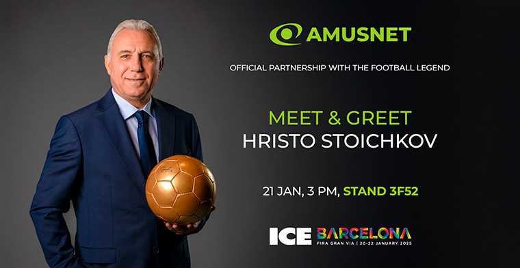 Amusnet Sets for an Outstanding Performance at ICE Barcelona 2025