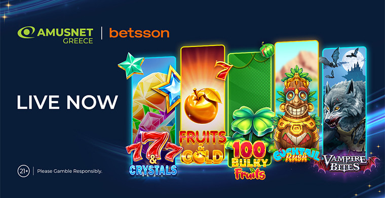 Partnership between Amusnet and Betsson to elevate Greek gaming experiences