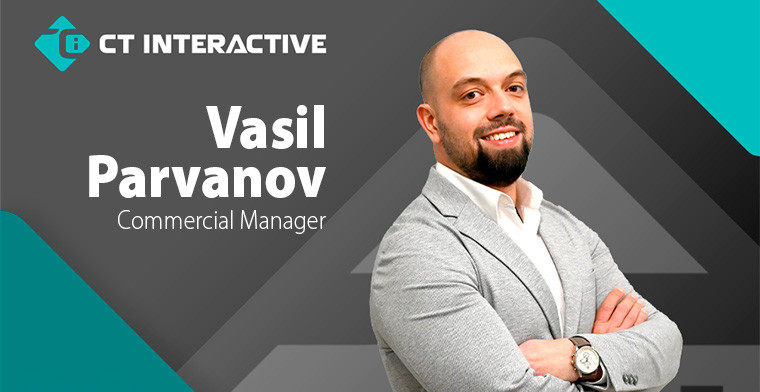 CT Interactive appointed Vasil Parvanov as its new Commercial Manager