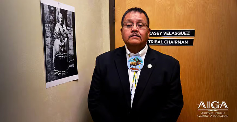 Arizona Indian Gaming Association (AIGA) Names Tribal Leader Kasey Velasquez Board Chairman