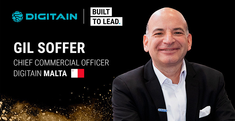 Digitain Promotes Gil Soffer to CCO of Digitain MALTA
