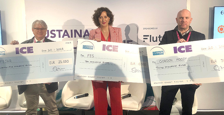 ICE Barcelona: organizaciones benéficas reconocidas el día de la inauguración