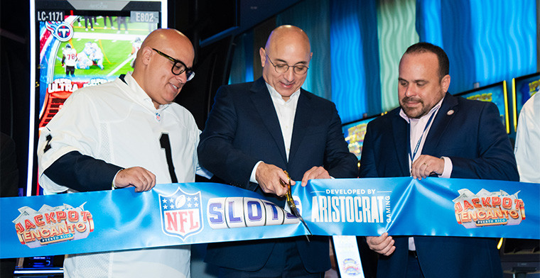Puerto Rico: Aristocrat Gaming™ Expanded Launch of NFL-Themed Slot Machine Franchise with 13-Casino Event