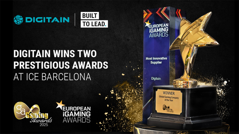 Digitain Triumphs at ICE Barcelona, Winning Two Prestigious iGaming Industry Awards