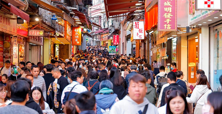 Macao establece un nuevo récord de visitantes post COVID-19 con 219.092 llegadas