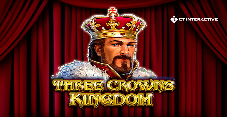 Start spinning the legendary CT Interactive slot "Three Crowns Kingdom"