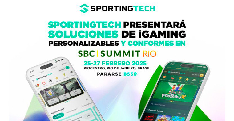 Sportingtech mostrará soluciones de iGaming personalizables y conformes a la normativa en la Cumbre SBC de Río