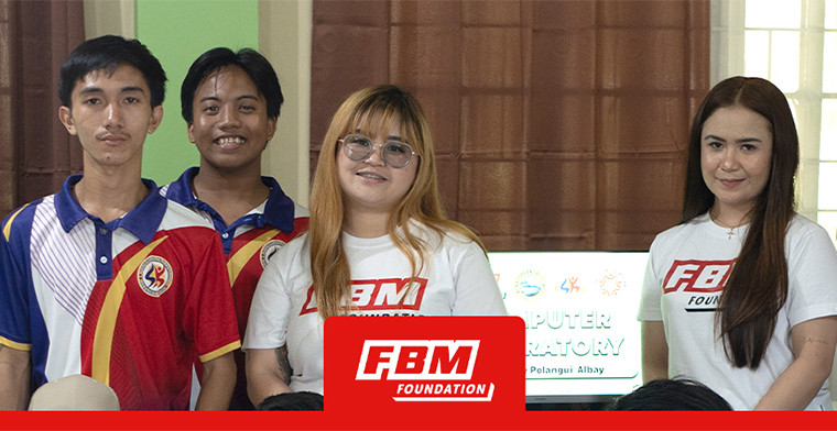 La FBM Foundation brinda empoderamiento digital y ayuda comunitaria a Brgy. Alnay