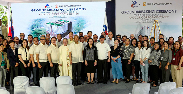 PAGCOR and SMC work together in a new PAGCOR  Corporate center