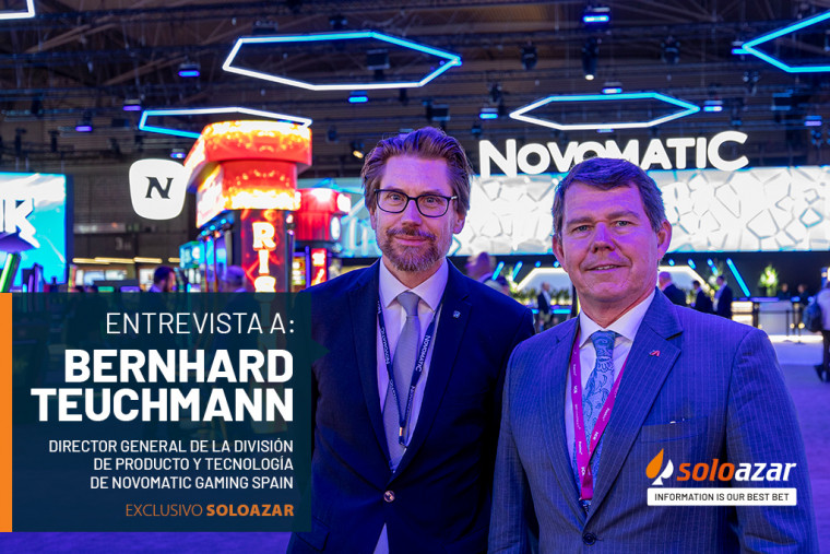 Lo más destacado de Novomatic Gaming Spain en ICE Barcelona, ​​declaraciones de Bernhard Teuchmann