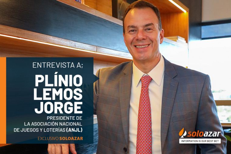 "Tenemos todo lo que necesitamos para ocupar el 3º o 4º puesto en el mercado mundial de apuestas online", Plínio Lemos Jorge de ANJL