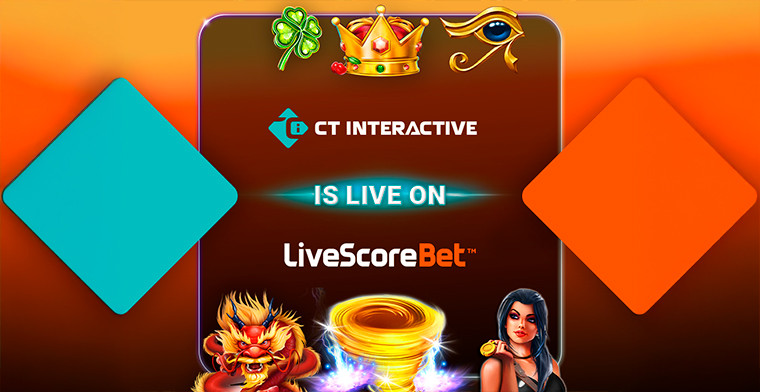 CT Interactive se asocia con LiveScore Bet para llevar juegos innovadores a un público más amplio
