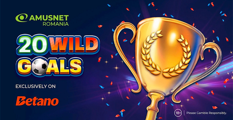Nueva asociación: Amusnet une fuerzas con Betano a través del lanzamiento exclusivo de 20 Wild Goals