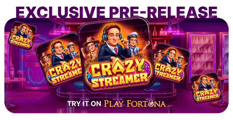 Crazy Streamer:  nuevo y emocionante juego tragamonedas de Onlyplay