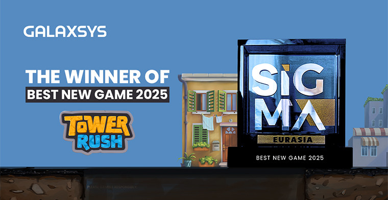 Tower Rush de Galaxsys gana el premio al mejor juego nuevo 2025 en los Premios AIBC Eurasia