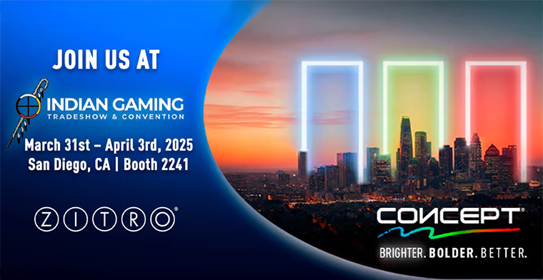 Zitro to Showcase Concept Cabinet Line at IGA 2025