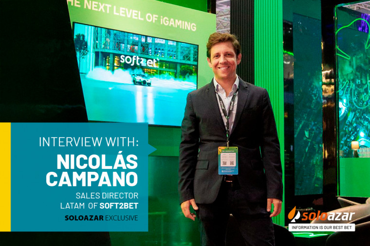 Nicolás Campano from Soft2Bet: "SBC Rio brought us the perfect setting to reconnect with existing partners and meet new ones"